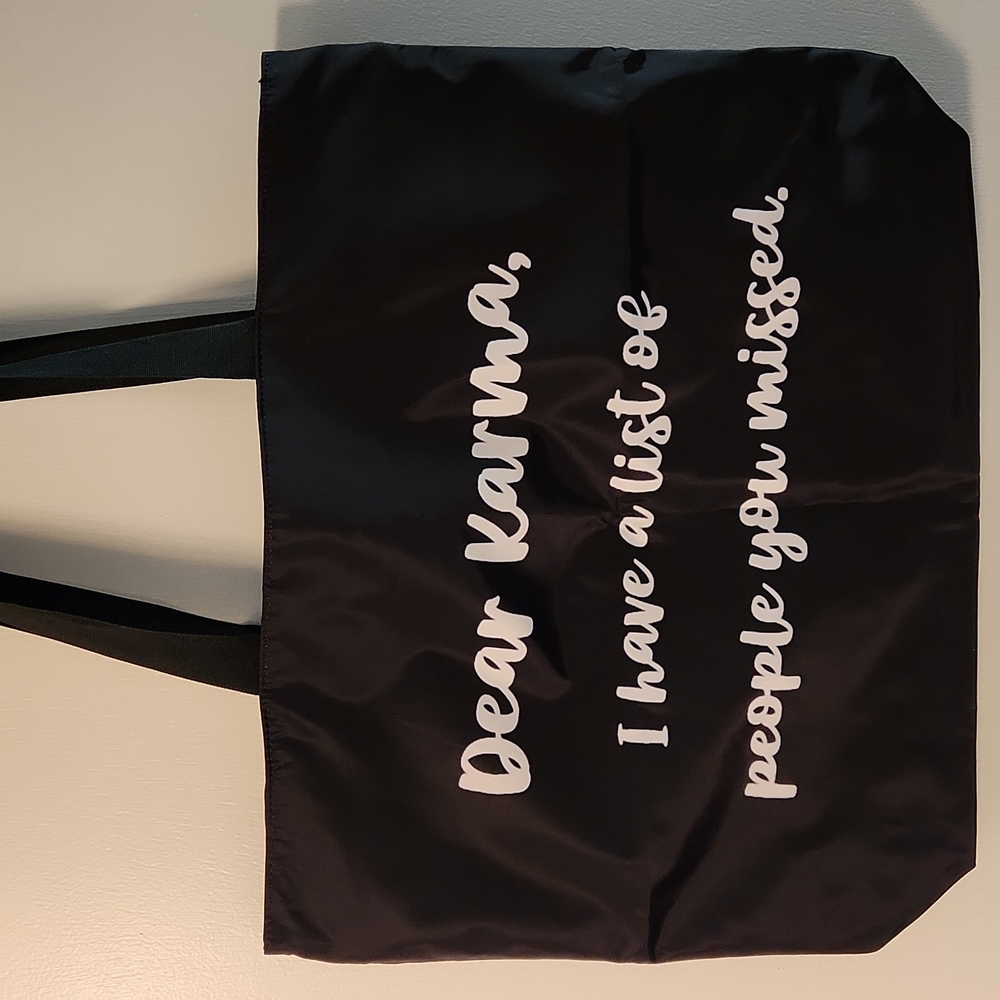 NEW - Tote Bag, Shoulder Bag - Dear Karma....